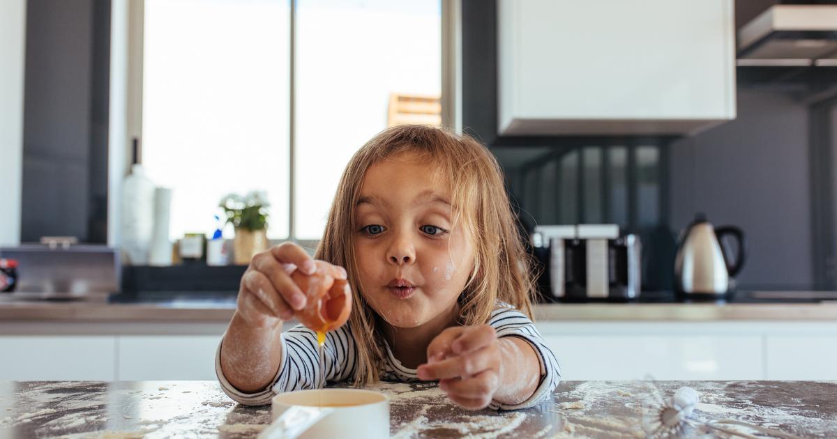 Mardo Accessoire Cuisine Enfant, Cuisine Enfant en Bois avec Pots e