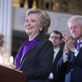 Pourquoi Hillary Clinton portait du violet lors de son discours de défaite