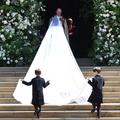 Une créatrice britannique pour une maison française, la robe de mariée de Meghan Markle