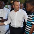 Kareem, le peintre nigérian de 11 ans qui a fait le portrait d'Emmanuel Macron