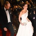 Kate Middleton, une véritable princesse sur le tapis rouge des Bafta 2019