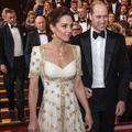 Kate Middleton subjugue les Bafta 2020 dans une robe Alexander McQueen déjà portée en 2012