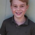 En images : le prince George a 7 ans (et les dents du bonheur)