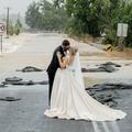 Mariage menacé par les inondations en Australie