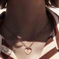 Collier coeur Pascale Monvoisin