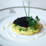 Pommes de terre nouvelles au caviar de hareng
