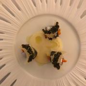 Sardines de méditerranée anoblies aux grains de caviar osciètre