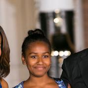 Sasha Obama apparaît métamorphosée pour son bal de fin d'année