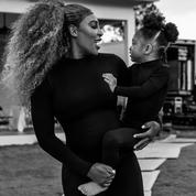 La campagne vivifiante avec Serena Williams et sa fille de 3 ans en combis moulantes