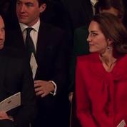 En vidéo, le regard qui en dit long entre Kate Middleton et le prince William en plein concert de Noël