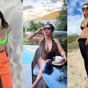 Salma Hayek, Karin Viard, Paris Hilton... ces célébrités qui ont commencé l'année 2022 en maillot de bain