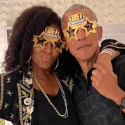 Vers le cool et au-delà : la photo du Nouvel An de Michelle et Barack Obama