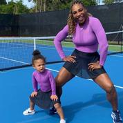 En vidéo, l'entraînement de tennis de la fille de Serena Williams, 4 ans, et le revers qui promet