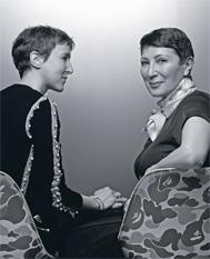 Colette Rousseaux et Sarah Lerfel : les liens du style