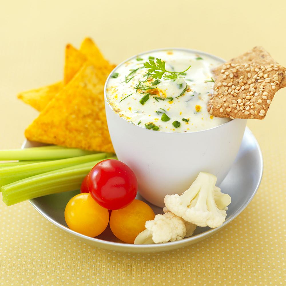 Recette Dip De Fromage Blanc Aux Asperges Et Curry Cuisine Madame Figaro 