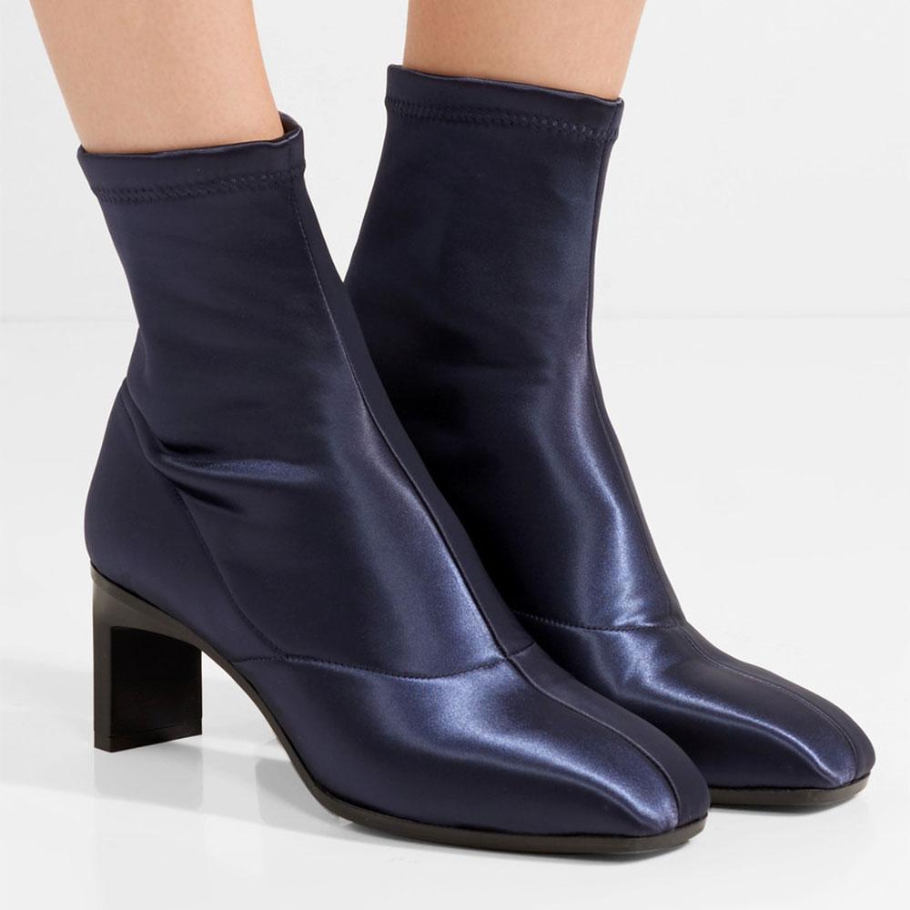 bottines chaussette femme