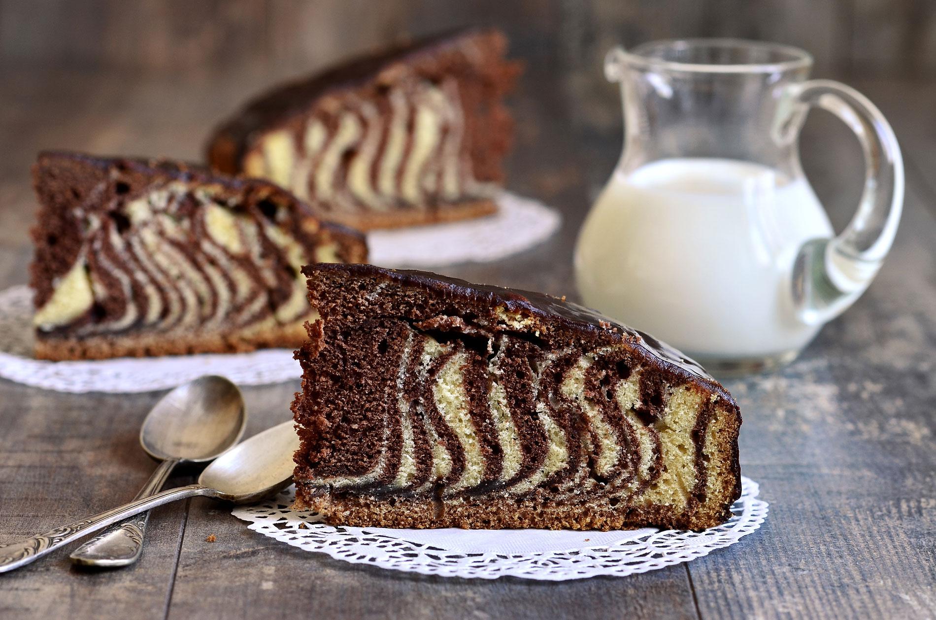 Recette Gateau Marbre Au Chocolat Cuisine Madame Figaro