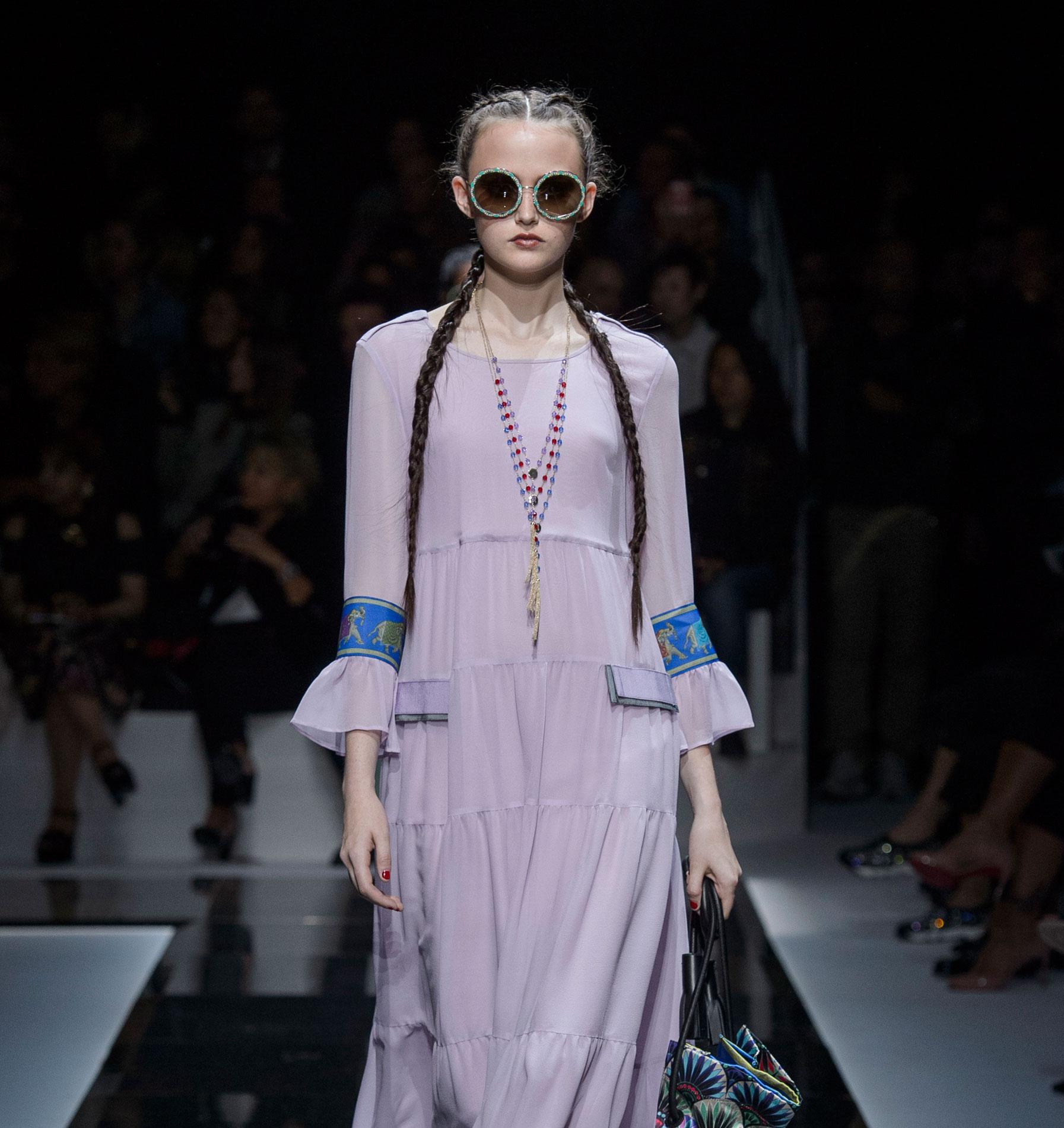 Défilé Emporio Armani Printemps-été 2017 Prêt-à-porter