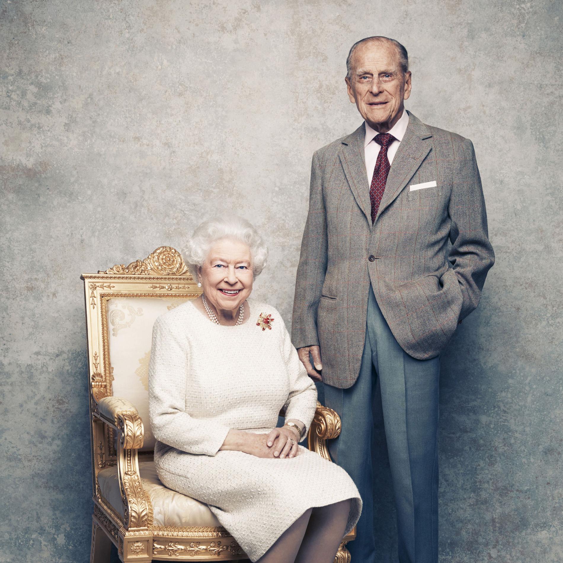 En photos, les 70 ans de mariage de la reine Elizabeth II et du prince Philip - photo 2