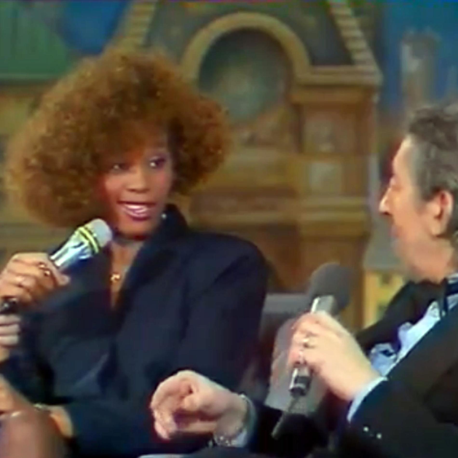 rencontre whitney houston et serge