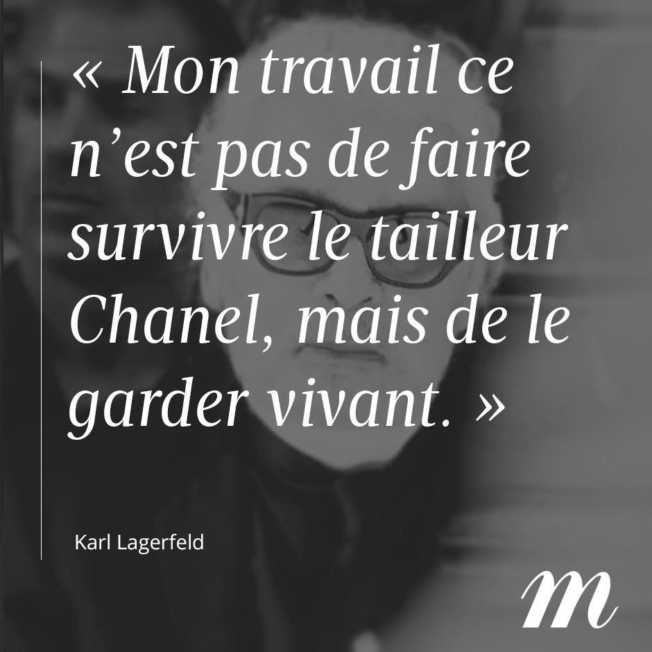 Karl Lagerfeld Les Citations Dont On Se Souviendra