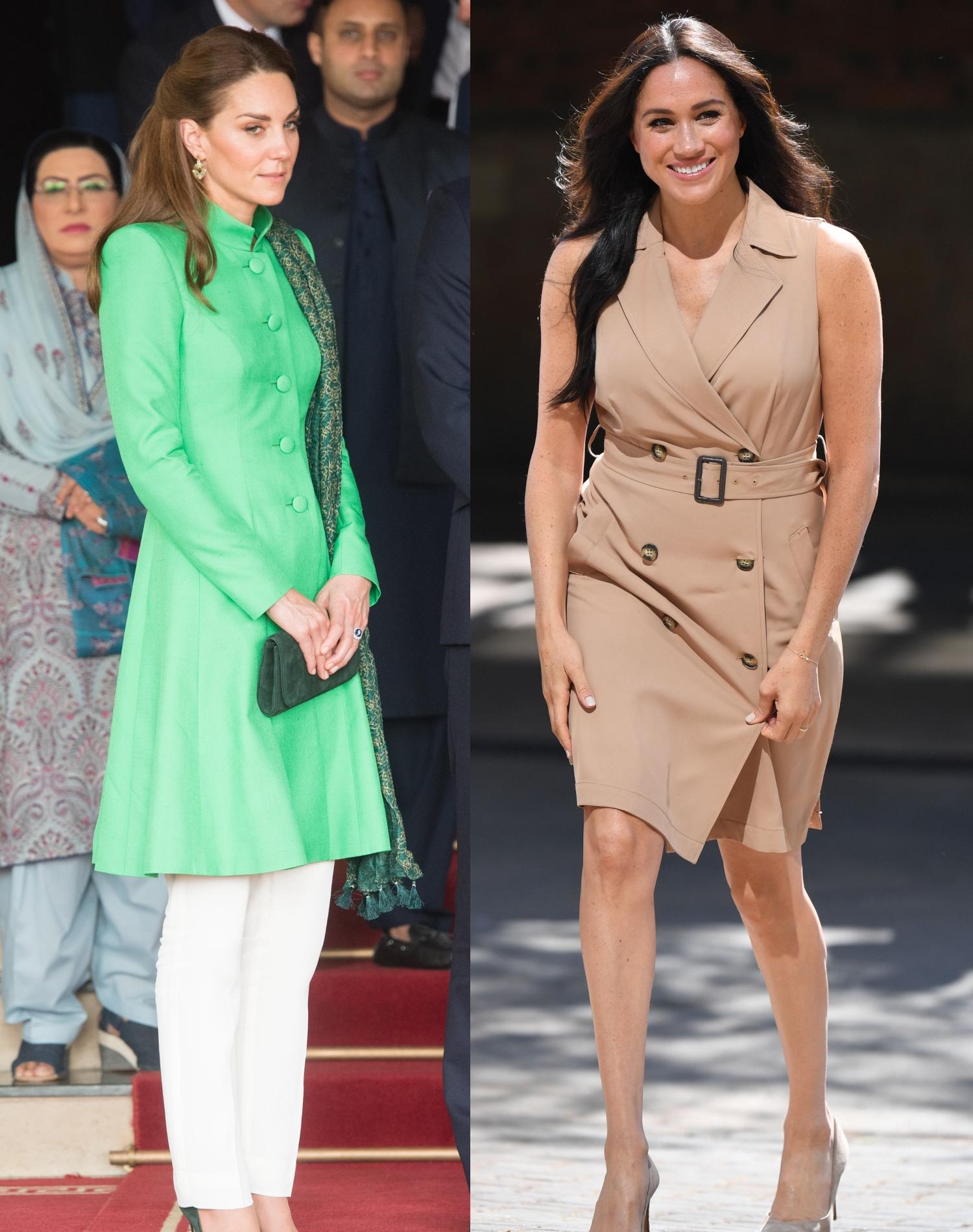 Meghan Markle Et Kate Middleton Kate Middleton et Meghan Markle : deux duchesses, deux voyages, deux styles