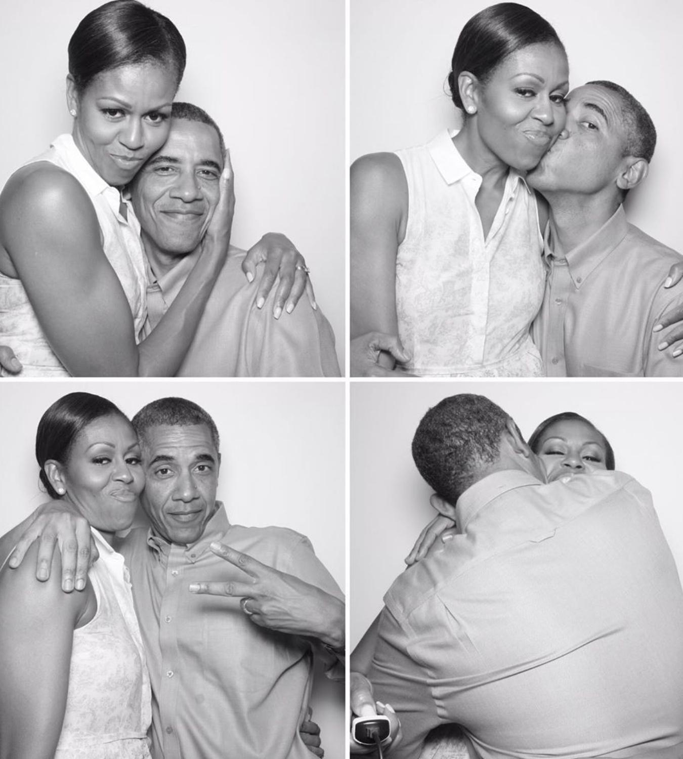 rencontre obama michelle
