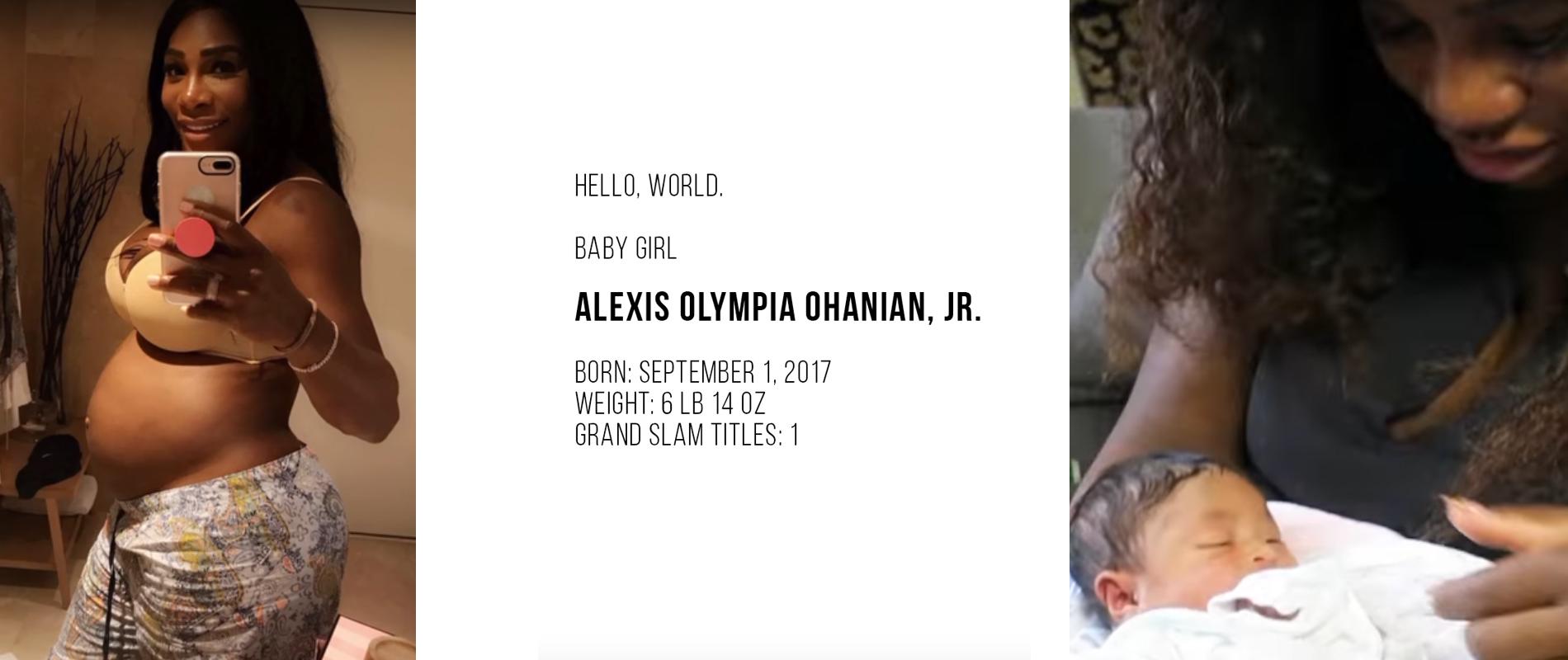 La Grossesse De Serena Williams Dans Une Video De 2 Minutes 15