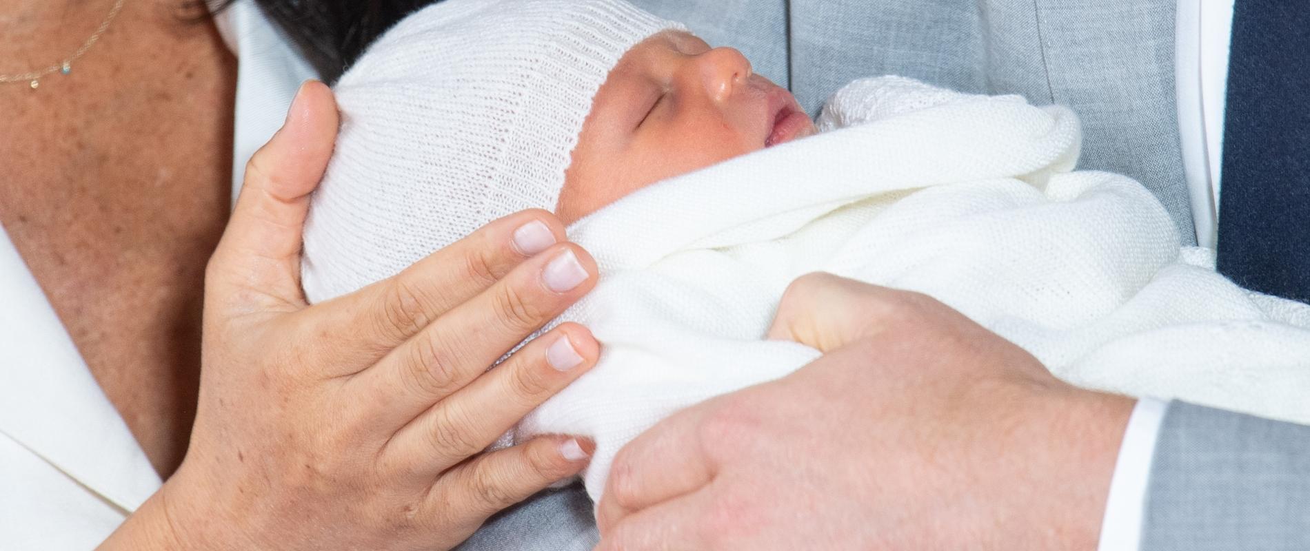 Les premières images du royal baby de Meghan Markle et du prince Harry