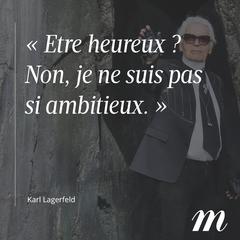 Karl Lagerfeld : Les Citations Dont On Se Souviendra