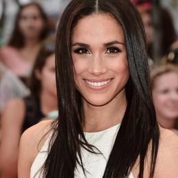 Meghan Markle's most beautiful hairstyles - wand straightening