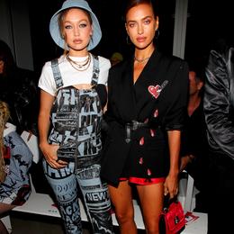Les stars aux premiers rangs des défilés printemps-été 2020 - Gigi Hadid et Irina Shayk Les stars aux premiers rangs des défilés printemps-été 2020 - Gigi Hadid et Irina Shayk