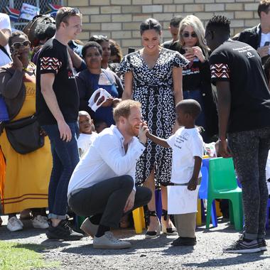 Le prince Harry et Meghan Markle en Afrique du Sud