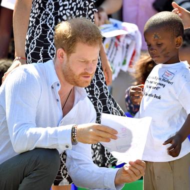 Le prince Harry et Meghan Markle en Afrique du Sud