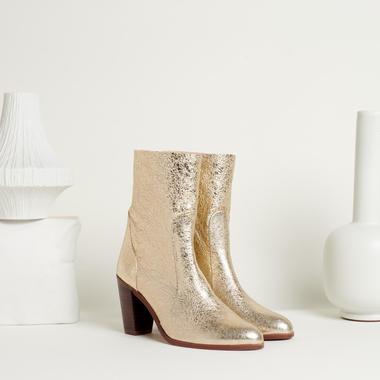boots dorées promod