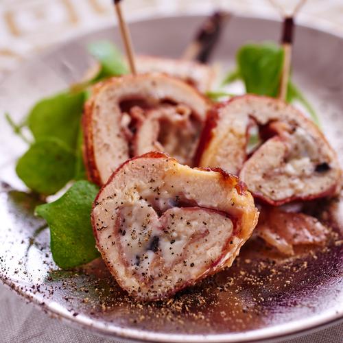 Saltimbocca jambon cru et brie à la truffe