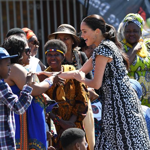 Le prince Harry et Meghan Markle en Afrique du Sud