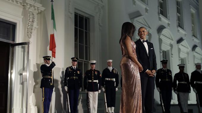 Michelle et Barack Obama : leur dernier dîner d'État à la Maison-Blanche
