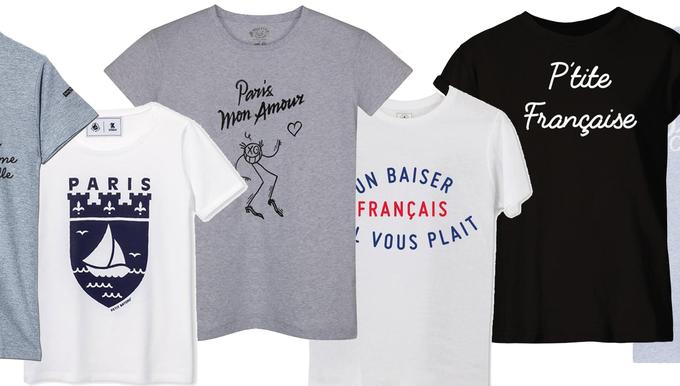 Douze tee-shirts pour déclarer son amour à Paris