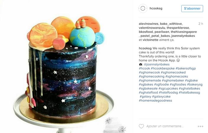 Galaxy Et Geode Cakes La Tendance Est Aux Gateaux Extravagants Cuisine Madame Figaro