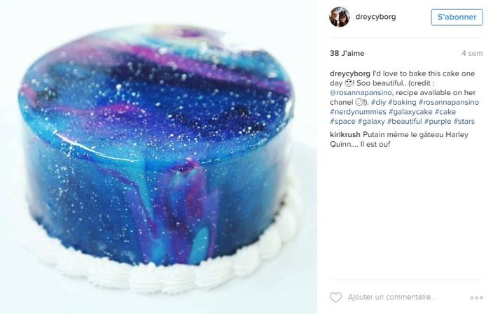 Galaxy Et Geode Cakes La Tendance Est Aux Gateaux Extravagants Cuisine Madame Figaro