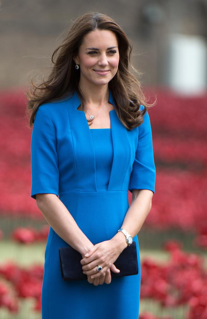 Estas presumidas estrellas embarazadas - Kate Middleton