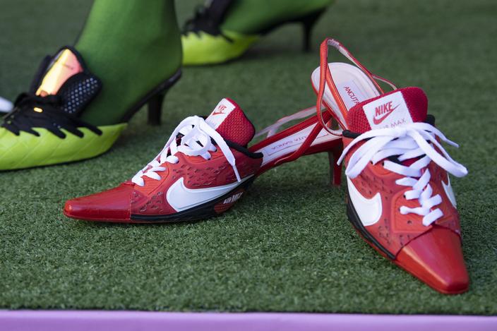 basquette avec talon