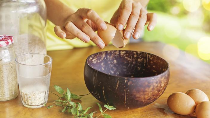 Tous les bienfaits de lu0027œuf pour la peau - Madame Figaro