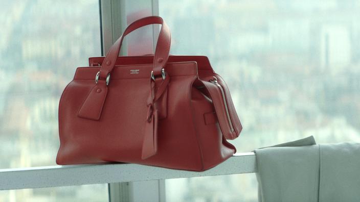 sac armani rouge