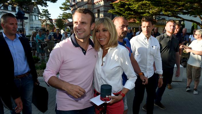 Brigitte Et Emmanuel Macron 10 Ans De Mariage De L Ombre A La Lumiere Madame Figaro