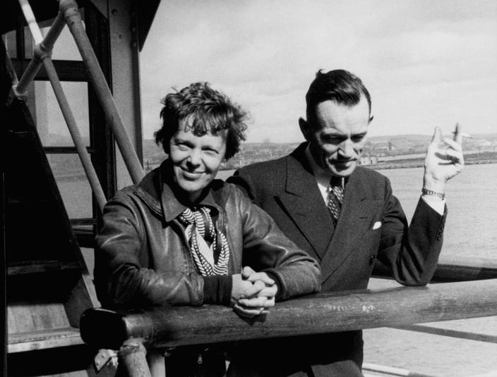 Amelia Earhart et Fred Noonan