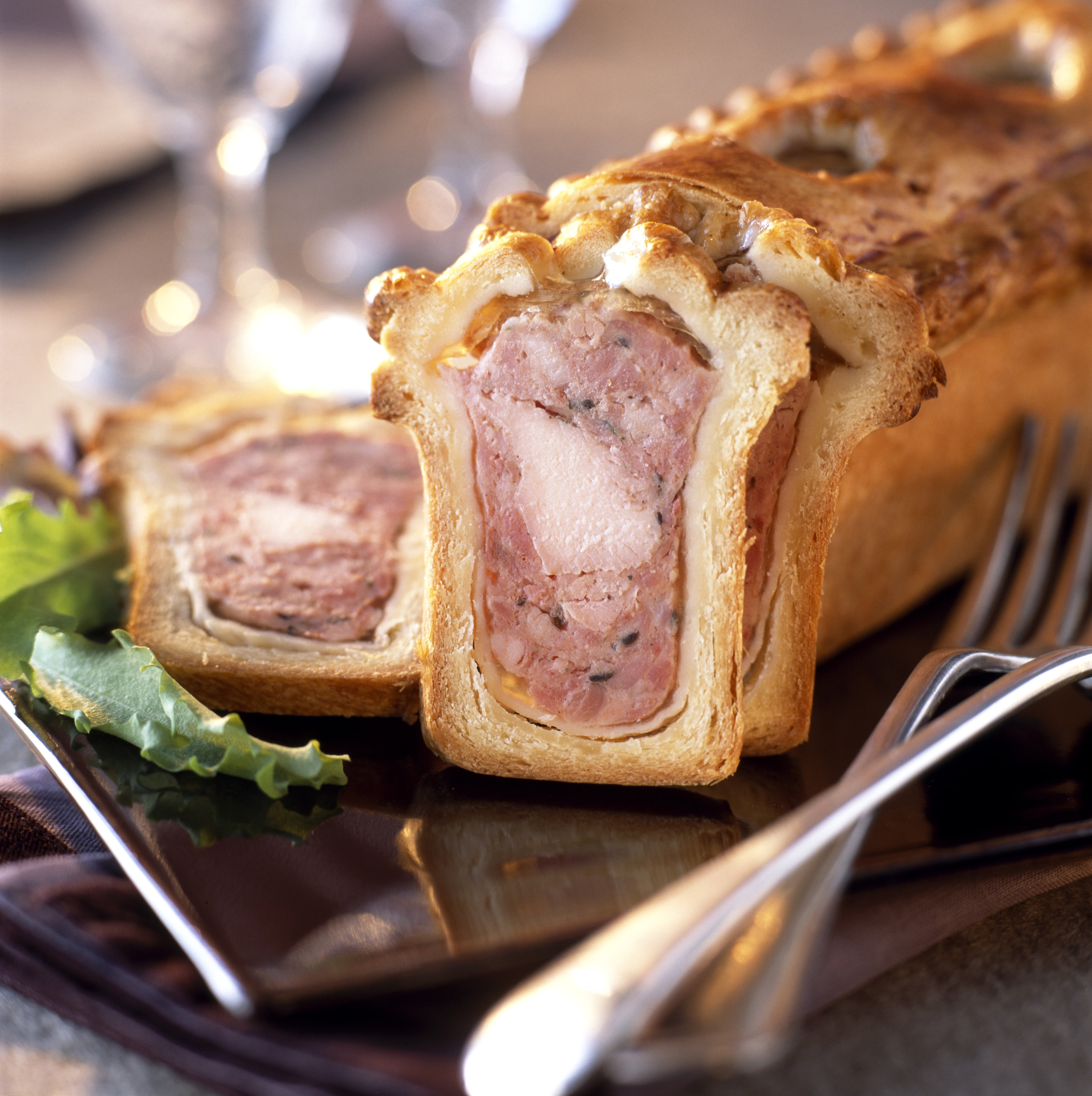 Французский мясной пирог pate et croute