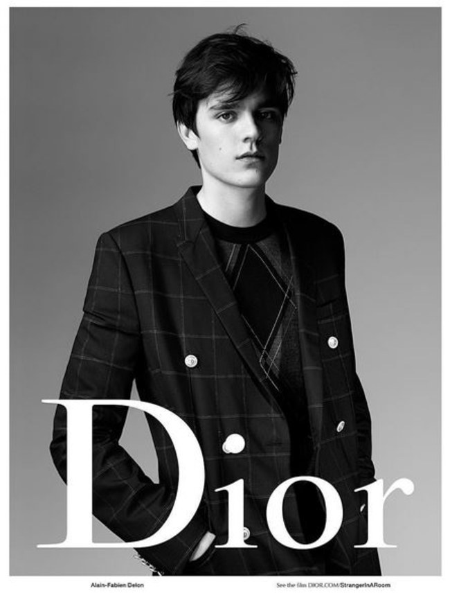 Alain-Fabien Delon, nouvel ambassadeur de la maison Dior - Madame Figaro
