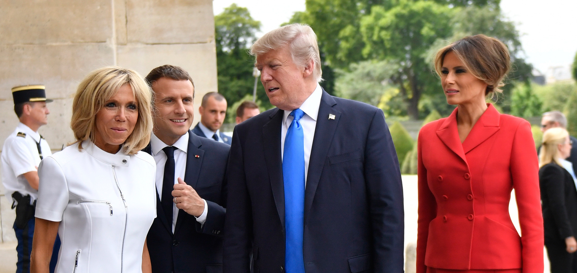 Trump tacle Macron : Peut-être que nous avons un meilleur président